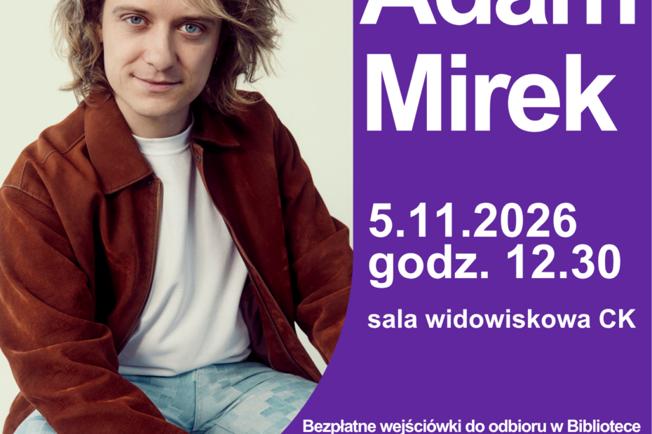 Spotkanie autorskie – Adam Mirek